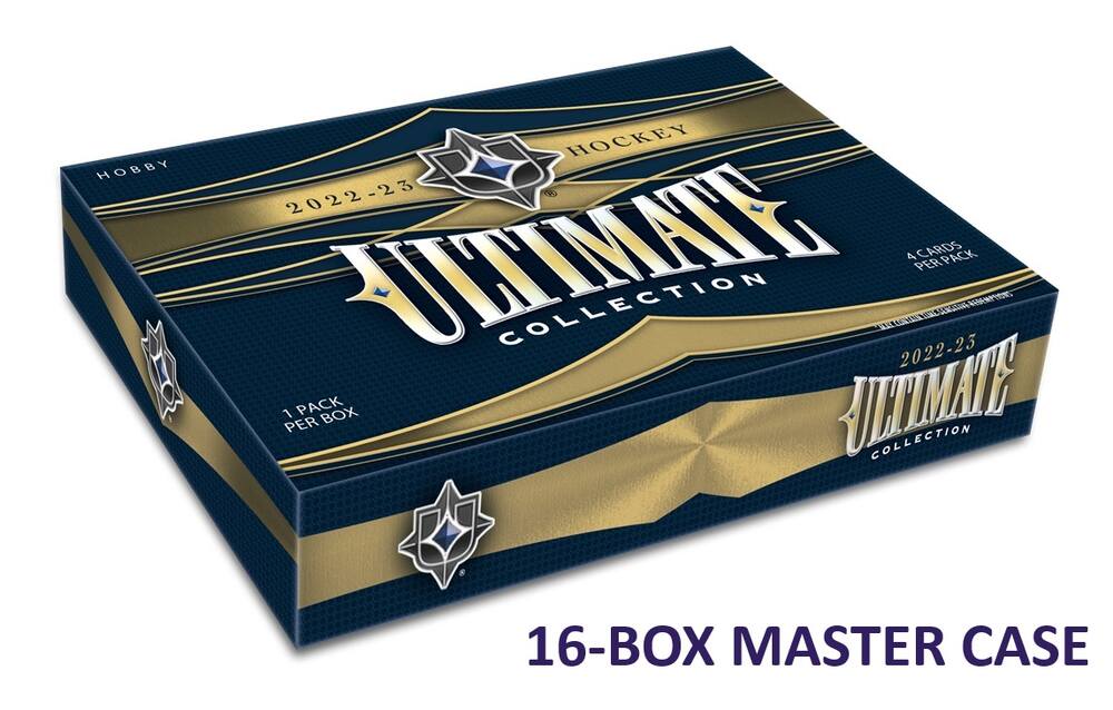 2022-23 Upper Deck Ultimate Hockey Hobby 16-Box MASTER CASE